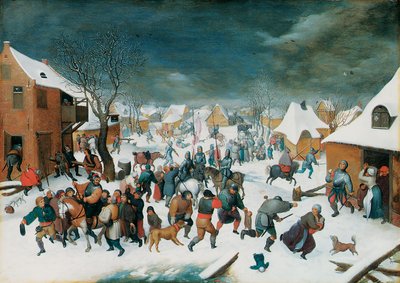 Masakr neviňátek, 1605 od Pieter Brueghel the Younger