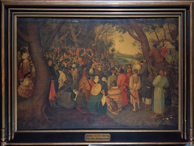 Kázání sv. Jana Křtitele od Pieter Brueghel the Younger