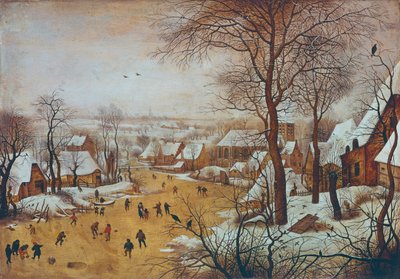 Zimní krajina od Pieter the Younger Brueghel