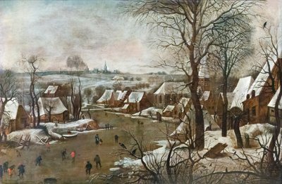 Zimní krajina od Pieter the Younger Brueghel