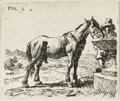 Pitný kůň od Pieter van Laer