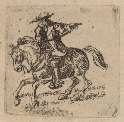 Jezdec od Pieter van Laer