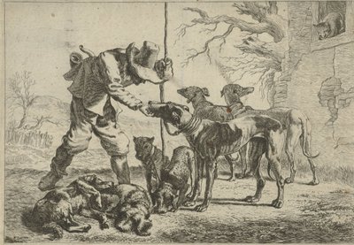 Lovec se sedmi psy od Pieter van Laer