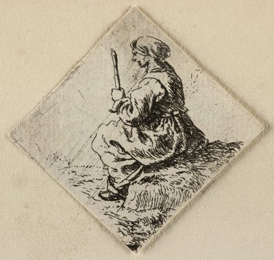 Sedící žena od Pieter van Laer