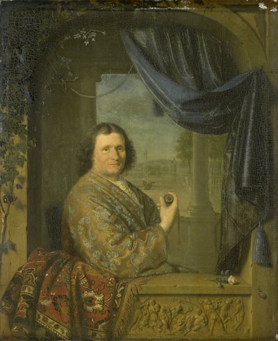 Portrét muže s hodinkami od Pieter van Slingelandt
