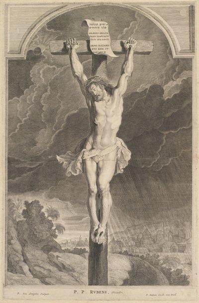 Kristus na kříži od Pieter van Sompel