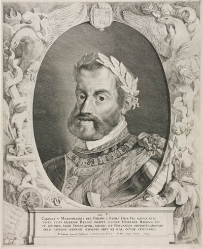Portrét císaře Karla V od Pieter van Sompel
