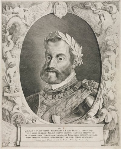 Portrét císaře Karla V., 1644. od Pieter van Sompel