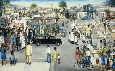 Městská scéna, od Pieter van den Keere