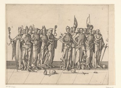 Průvod mrtvých od Pieter van der Borcht (I)