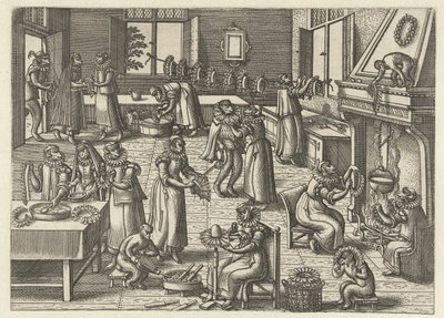 obojkové studio Apenspel (název série) od Pieter van der Borcht (I)