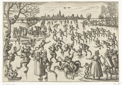 bruslení Monkey game (název série) od Pieter van der Borcht (I)