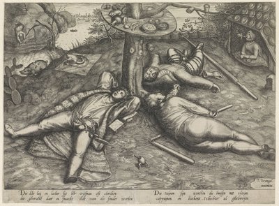 lenost od Pieter van der Heyden (attributed to)