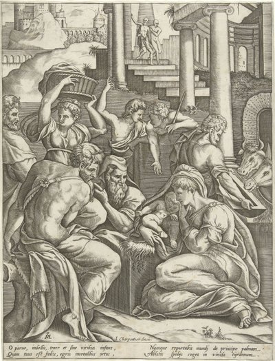 Klanění pastýřů od Pieter van der Heyden