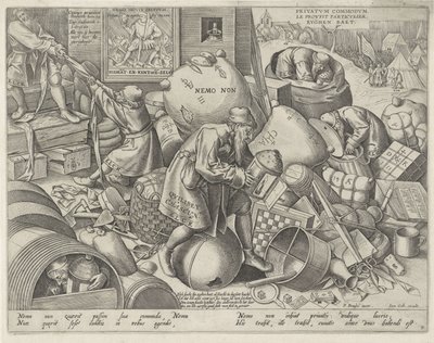 Alegorie sobectví Elck (název na objektu) od Pieter van der Heyden
