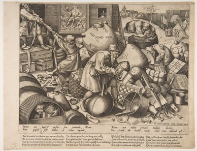 Každý, ca. 1558. od Pieter van der Heyden