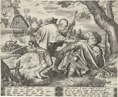 Podobenství o dvou slepých od Pieter van der Heyden