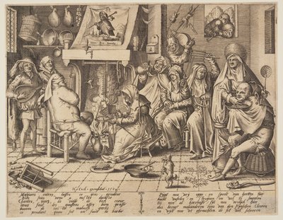 Masopustní úterý od Pieter van der Heyden