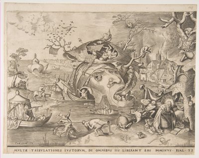 Pokušení svatého Antonína, 1556. od Pieter van der Heyden