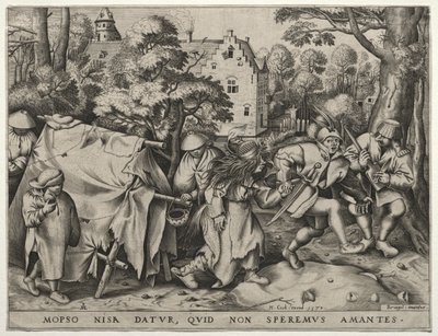 Svatba Mopsa a Nisy, 1570. od Pieter van der Heyden