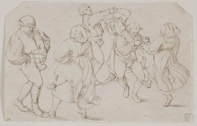 Svatební tanec od Pieter van der Heyden