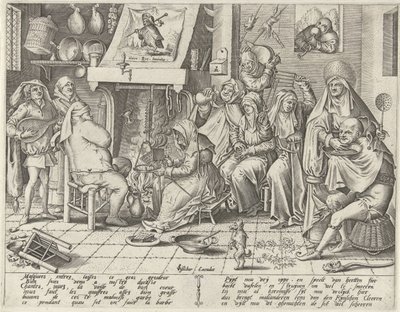 masopustní úterý od Pieter van der Heyden