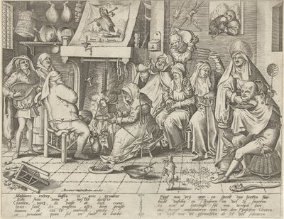 masopustní úterý od Pieter van der Heyden