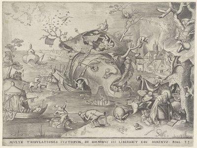 Petice svatého Antonína od Pieter van der Heyden