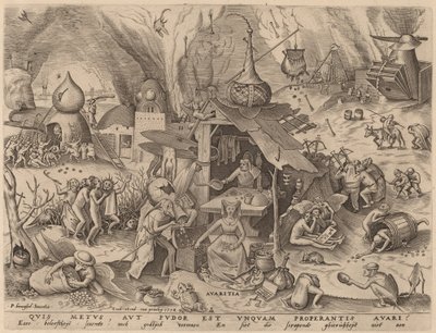 Lakota od Pieter van der Heyden after Pieter Bruegel the Elder