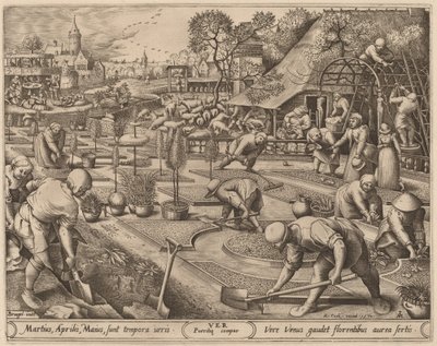 Jaro od Pieter van der Heyden after Pieter Bruegel the Elder