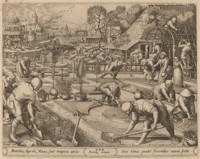 Jaro od Pieter van der Heyden after Pieter Bruegel the Elder