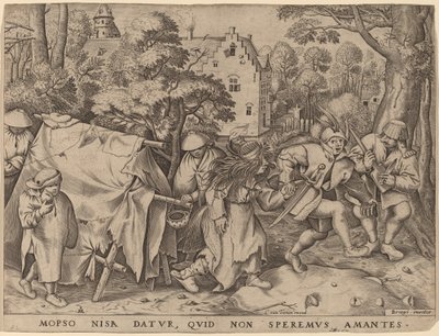 čeština od Pieter van der Heyden after Pieter Bruegel the Elder