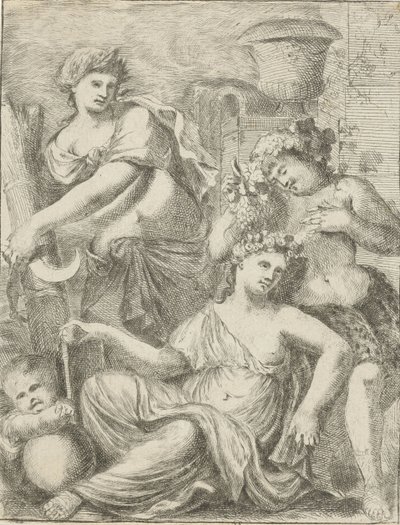 Ceres, Bacchus a Venuše od Pieter van der Plas (II)