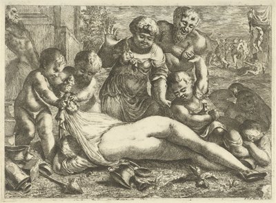 Opilý bacchante od Pieter van der Plas (II)