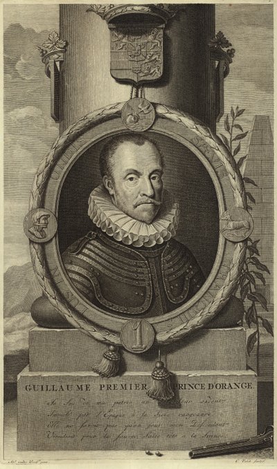 Portrét Viléma I., prince Oranžského od Pieter van der Werff