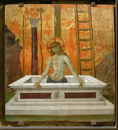 Kristus vstal z hrobu... od Pietro (studio of) Perugino