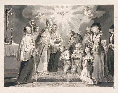 Potvrzení ze sedmi svátostí od Pietro Antonio Novelli