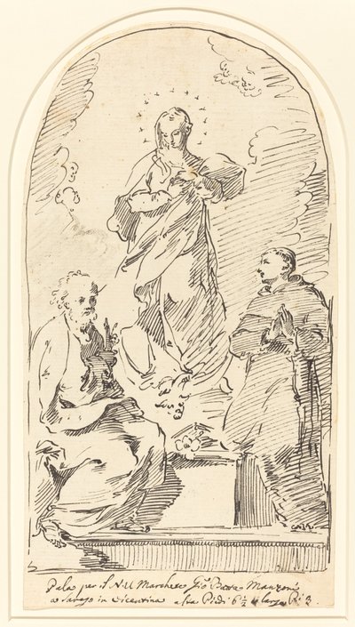 Neposkvrněné početí od Pietro Antonio Novelli