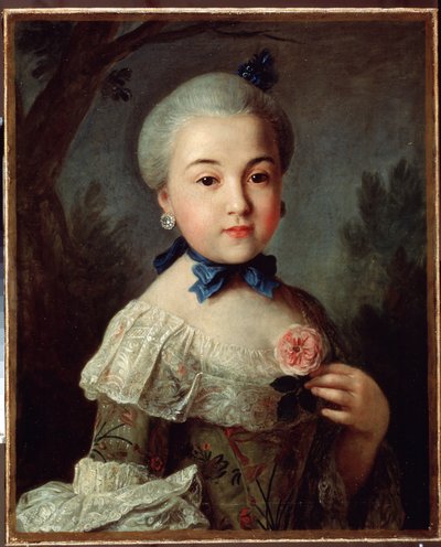 Portrét hraběnky Varvara Sheremetyeva, 1760 od Pietro Antonio Rotari