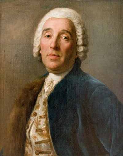 Portrét architekta Bartolomea Francesca Rastrelliho, 18. století od Pietro Antonio Rotari