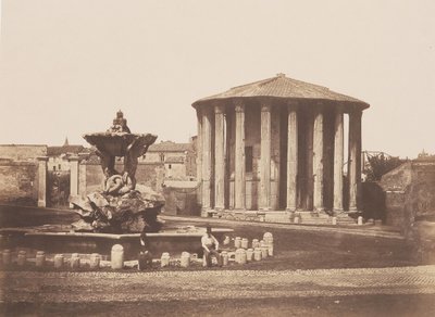 Chrám Vesta, 1850. od Pietro Dovizielli