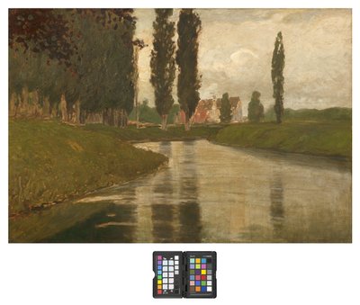 Zelené harmonie, 1920 od Pietro Fragiacomo