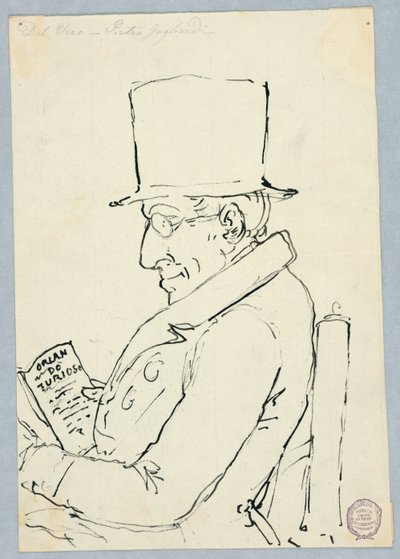 Portrét muže od Pietro Gagliardi