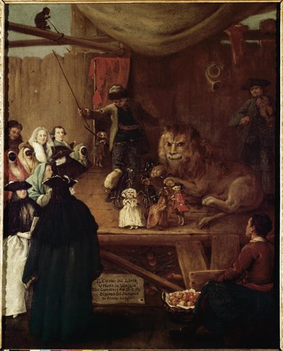 La cabane du lion - Lví chýše od Pietro Longhi