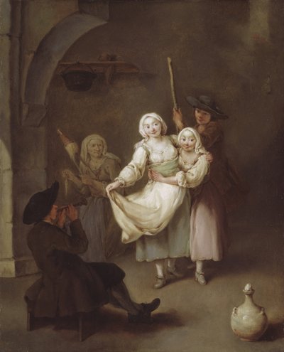 Tanec, c. 1750. od Pietro Longhi