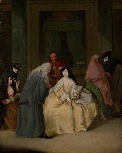 Setkání, 1746. od Pietro Longhi
