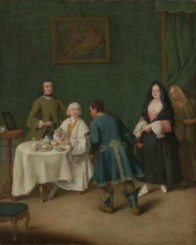 Pokušení, 1746. od Pietro Longhi