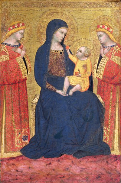 Madonna s dítětem od Pietro Lorenzetti