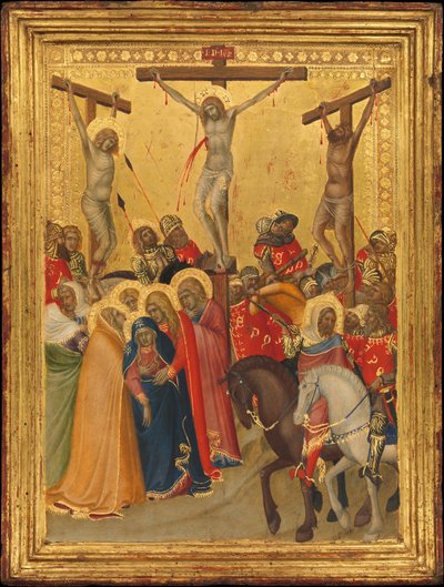 Ukřižování, 1340s. od Pietro Lorenzetti