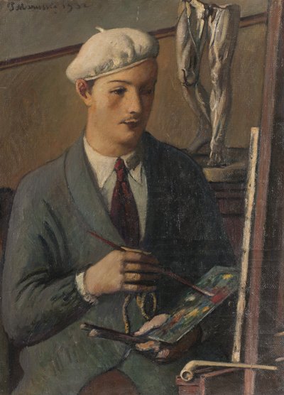 Portrét mladého malíře, 1932 od Pietro Marussig